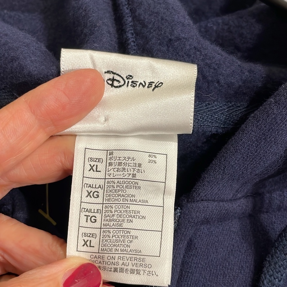 Walt Disney World American Tradition fleece hoodie in size xlg - Picture 4 of 7